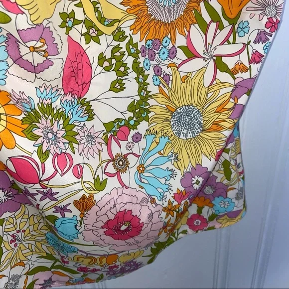 Liberty Of London Floral Ruffle Blouse - Picture 6 of 7